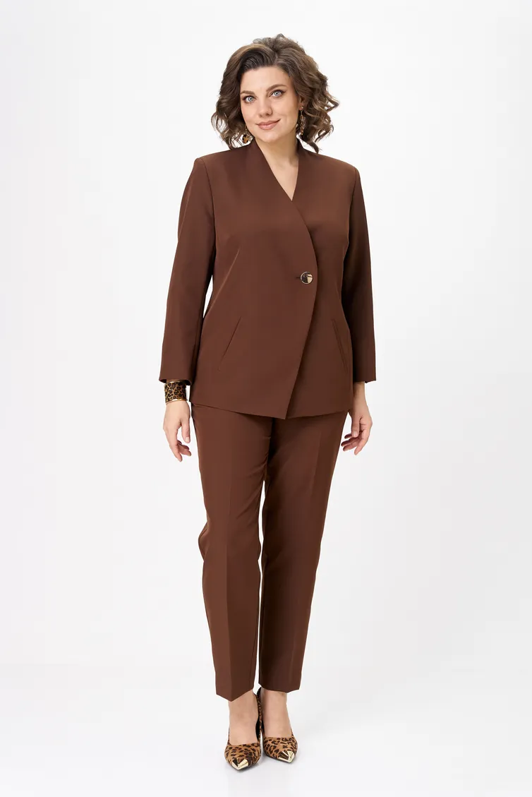 Garnitur Vilena-fashion #1092 shokolad
