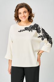 Блузка Rumoda арт. 2277 дл.р молочный