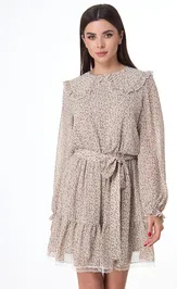 Dress Anelli Laurel 1027 bezhevyj