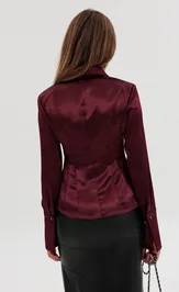 Bluzka the name 2560 bordo