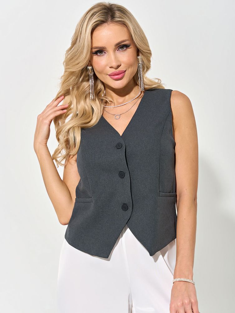 Waistcoat Jetty #688/seryj