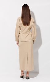 Юбка V&N fashion 1112_бежевый