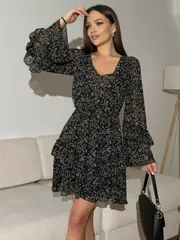 Sukienka Dilana Vip #2085 chernyj