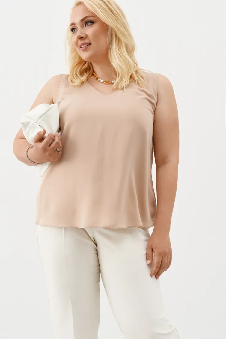 Блузка Ketty арт. K-01040 бежевый