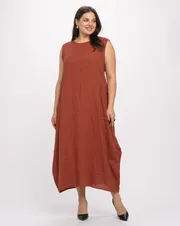 Платье FASHION CENTRE арт. Л-4258/Терракот
