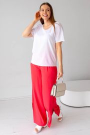 Spodnie TOOK A LOOK & Angelika #AB-013k yarko-rozovyj