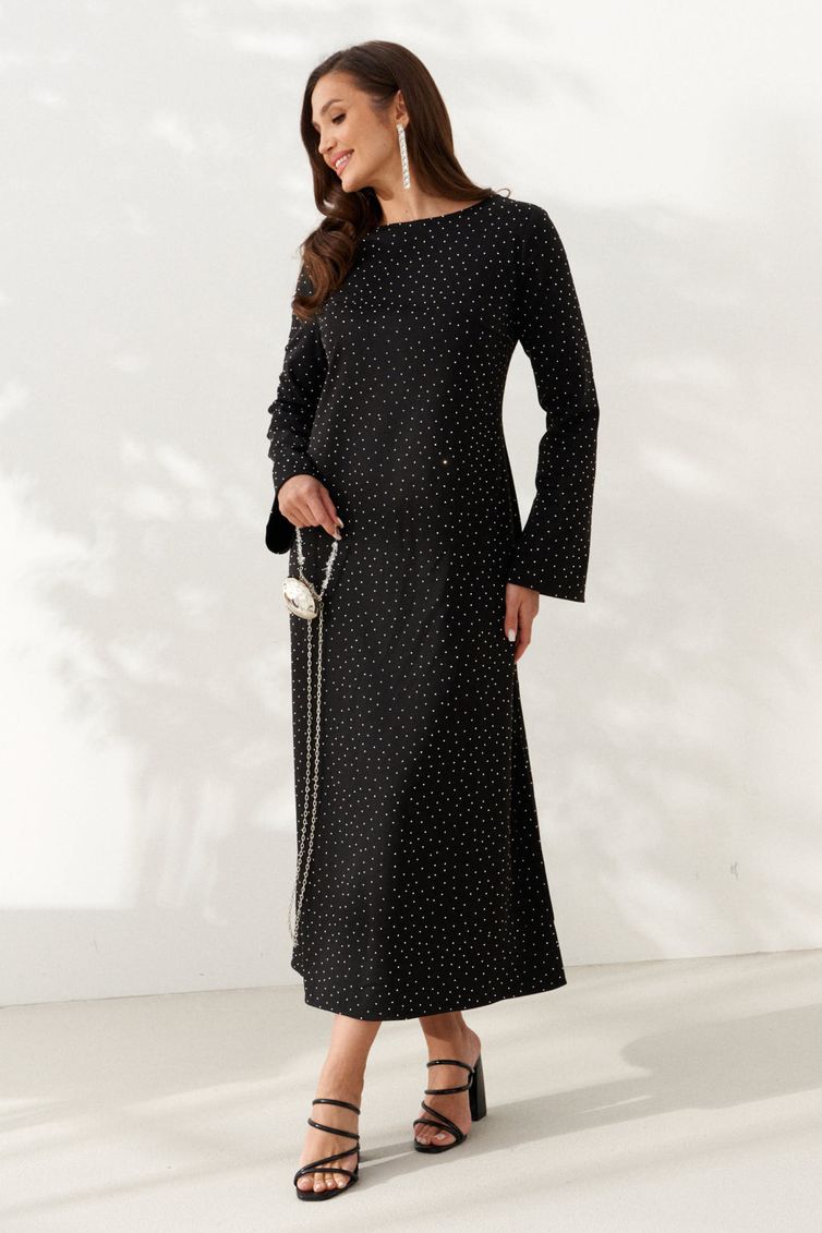 Dress Alta Moda #1055-1 chernyj