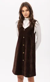 Sukienki Romgil RP0097-XL5 shokoladnyj