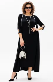 Платье Michel Chic арт. 1416 черный, белый
