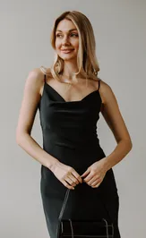 Dress AEQU 170003-black