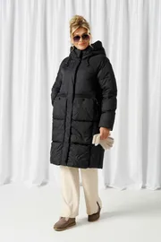 Coat Beautiful & Free #1019 chernyj