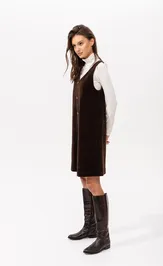 Dress Romgil RP0097-XL5 shokoladnyj