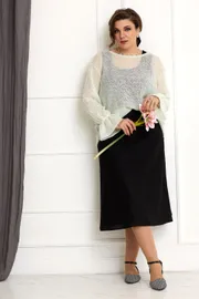 Spódnica BegiModa #5012 chyornyj