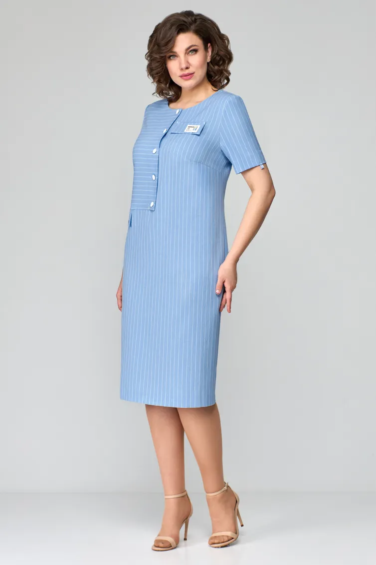 Sukienka Michelle Style #1121 goluboe