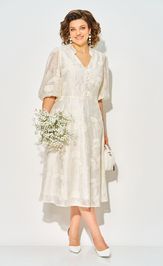 Платье Лилиана 1537 экрю