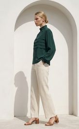 Blouse Лиссана 5058 malaxit