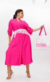 Платье Anelli Laurel 1541 малиновое варенье