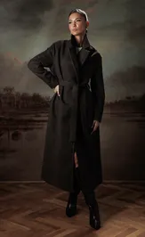 Coat Buter New 3476 korichnevyj