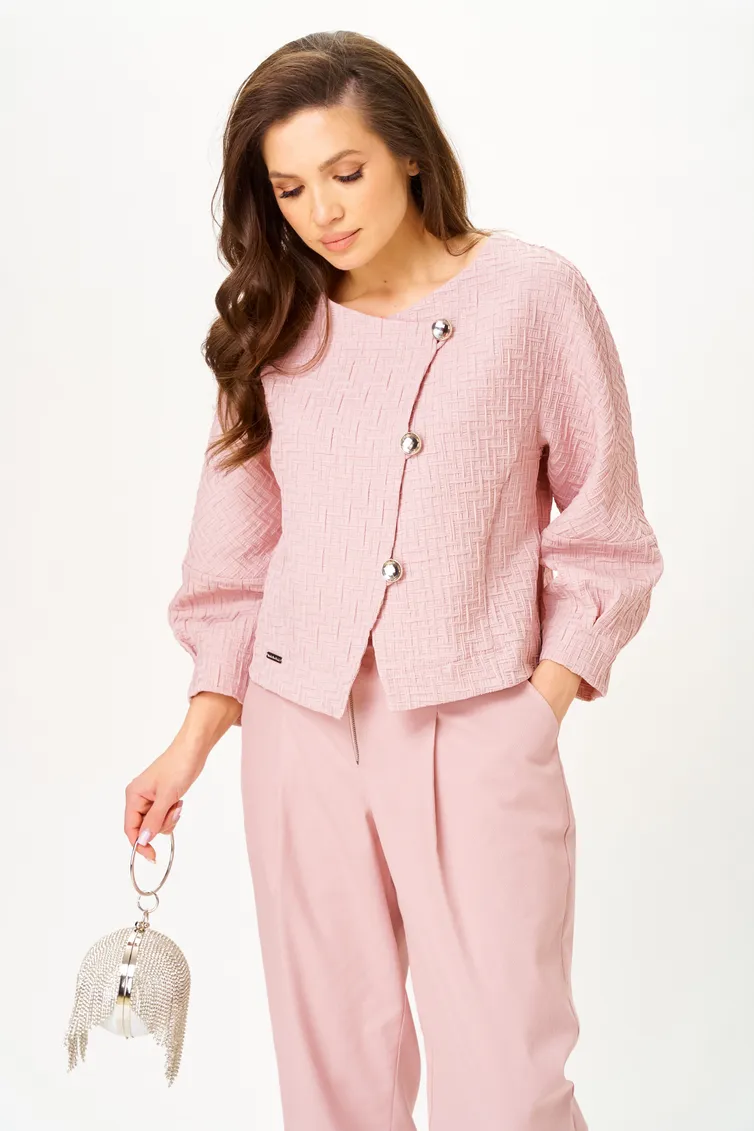 Костюм Michel Chic арт. 1450 жемчужно-розовый