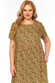 Sukienka LadyThreeStars #2681 yantarnyj