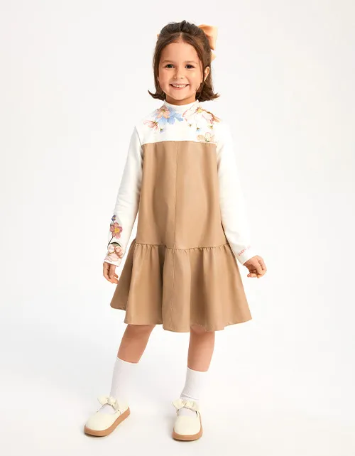 Sukienki Bell Bimbo #253063 bezhevyj