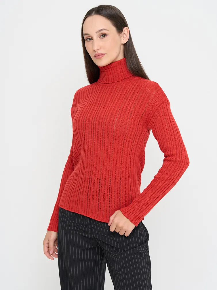 Джемпер Newvay арт. 9242-94185 Аврора red