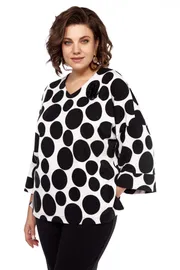 Blouson Abbi #4049 cherno-belyj