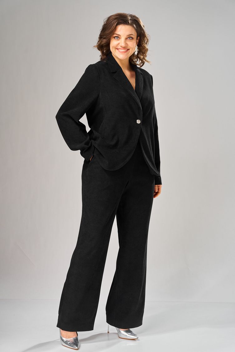 Trousers V&N fashion #1142_chernyj