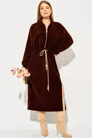 Dress LAIKONY #L-094 shokolad