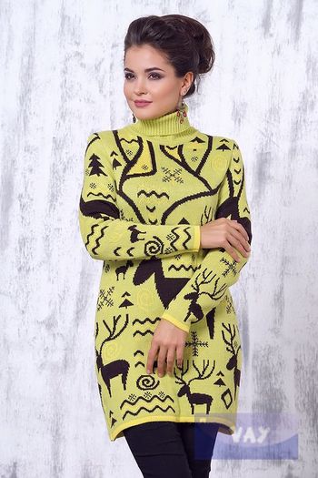 4291 цитрус/груша/коричневый