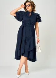 Платье EVA GRANT арт. 7297 синее
