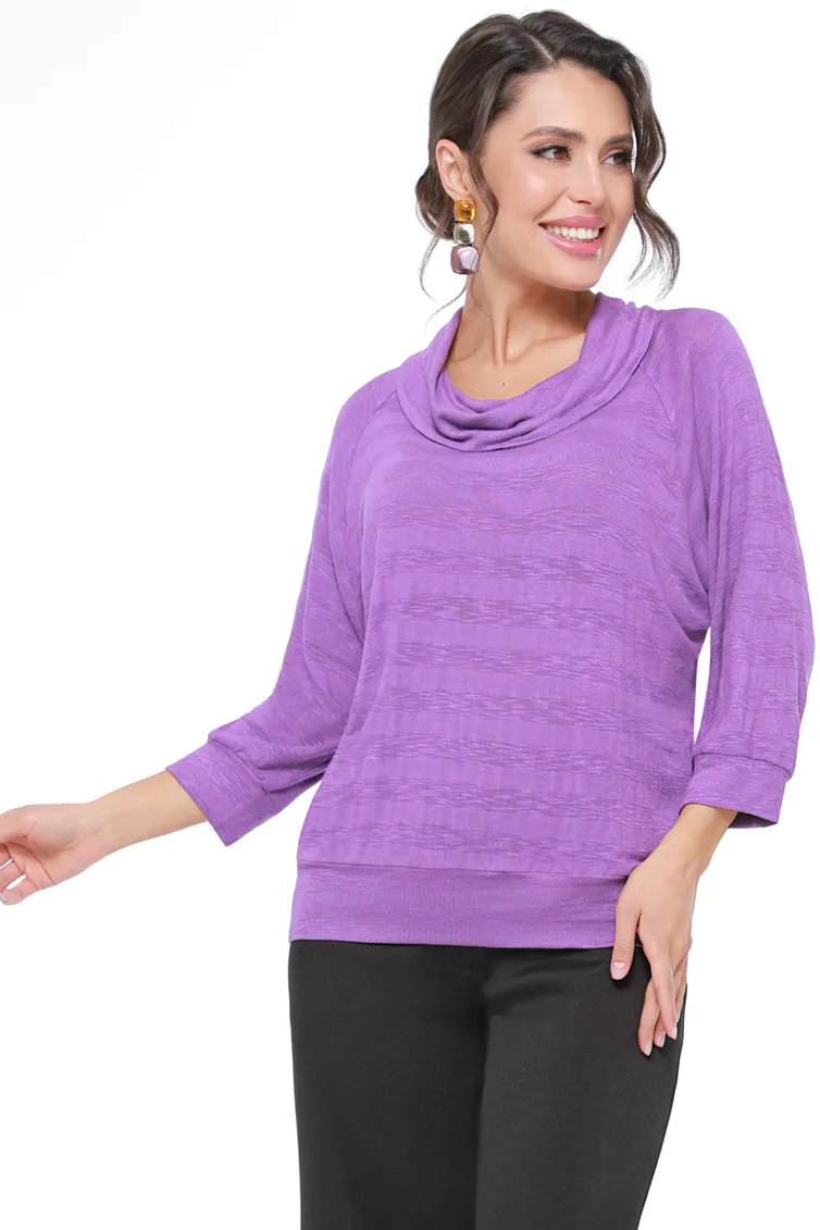 Bluzka DS Trend #B-1807-0303-05 (sirenevaya letuchaya mysh)
