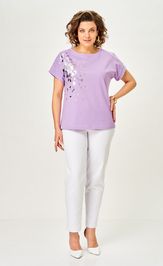 Футболка Rumoda 2252 сиреневый