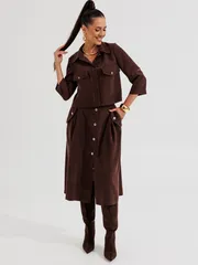 Костюм Galean Style арт. 1013 коричневый