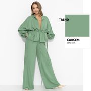 Костюмы, комплекты CHARUTTI арт. Серьезная леди (2 в 1, шалфей)