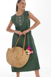 Платье Galean Style арт. 894 хаки