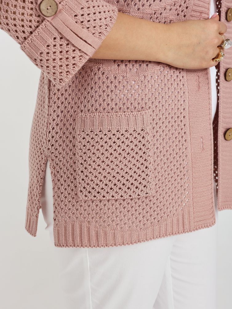 Кардиган BONADI арт. 2178 пудра