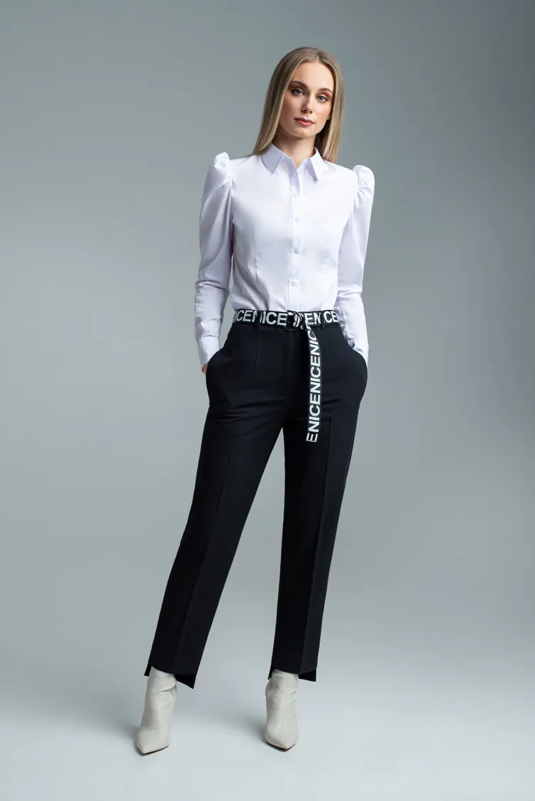 Trousers MARIKA #Bryuki 340/2 chern