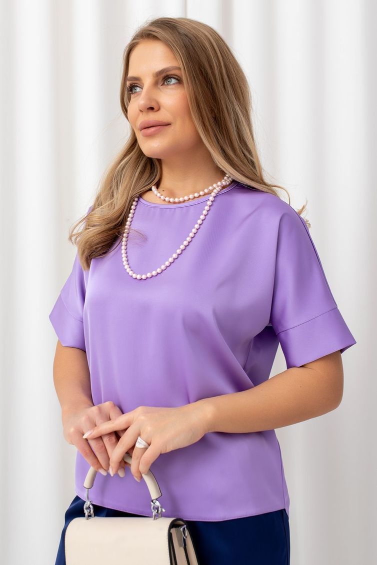 Блуза TOOK A LOOK & Angelika арт. ТБ-300н сирень