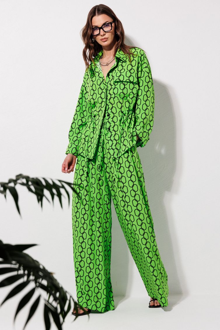 Костюм Люше арт. 4398 зеленый