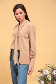 Bluzka SandyNA #130414 bezhevyj