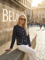 Жакет BELANGE арт. 2200 синий