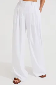 Trousers Lyushe #4414 belyj