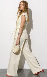 Брюки Pirs 6689сливочный