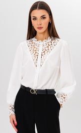 Blouse VIZAVI 728 molochnyj