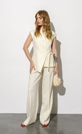 Брюки Pirs 6689сливочный