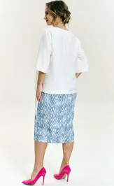 Blouse SOVA 11217 molochnyj