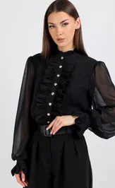 Blouse VIZAVI 750.1 chernyj