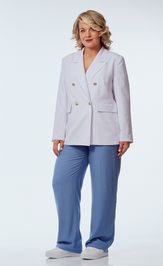 Костюм OVERYOU 246/1 белый с голубым