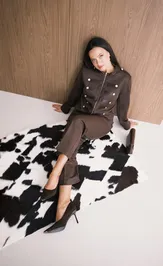 Suit Verita moda N-2499 shokolad